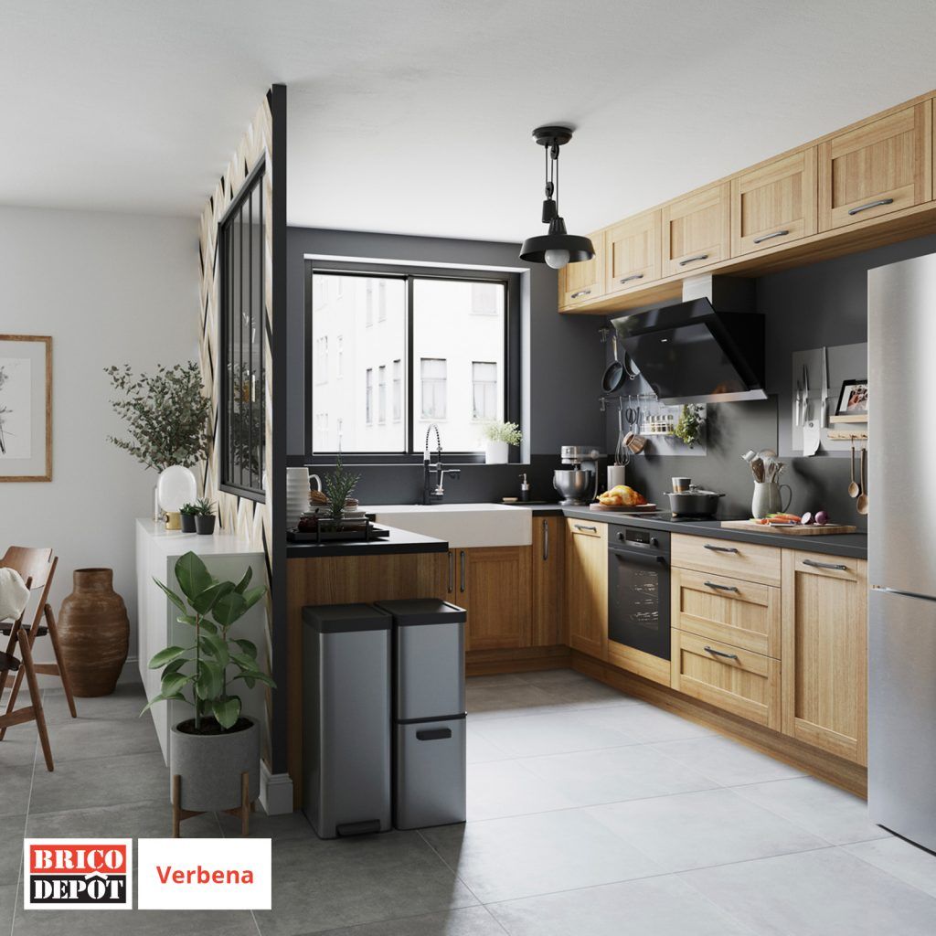 Modele de bucatarii realizate cu mobilier modular