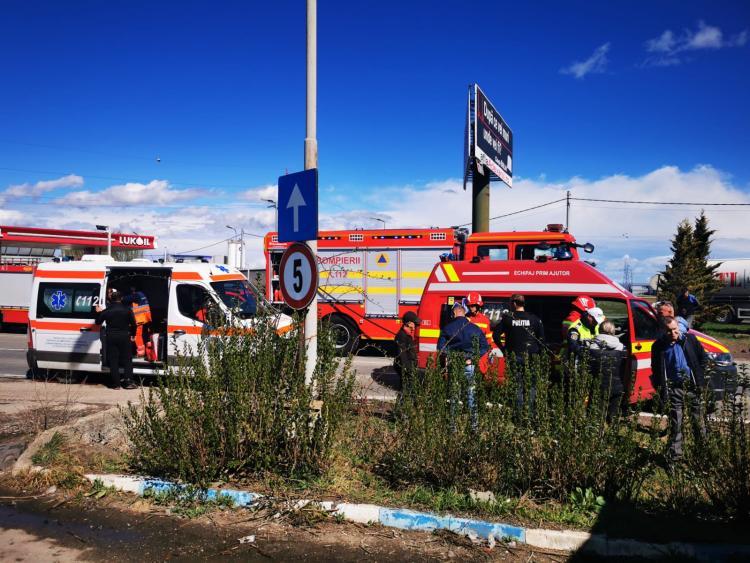 Un accident rutier s-a produs în această după-amiază pe strada Armatei din Turda