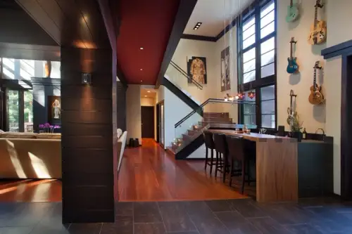 Culorile toamnei omniprezente in decorul casei