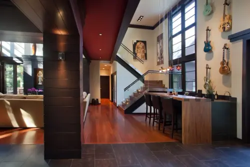 Culorile toamnei omniprezente in decorul casei