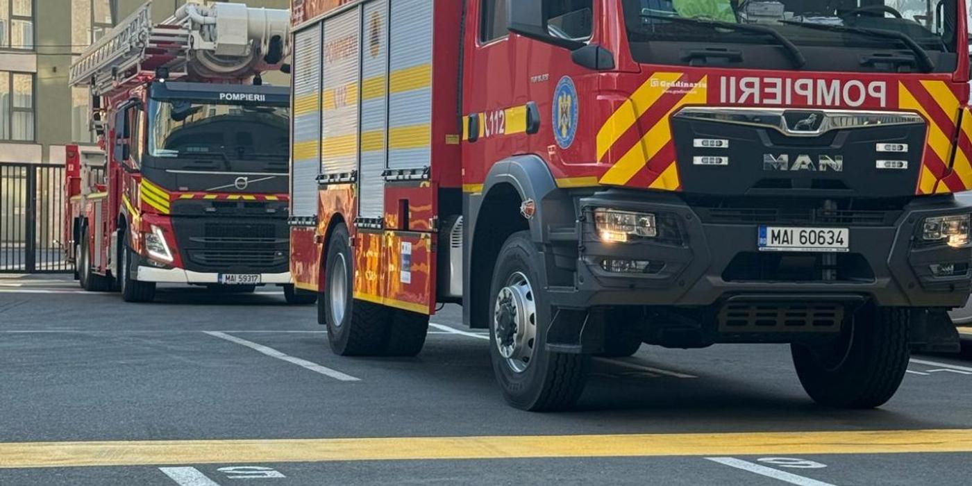 Incendiu, luni seara, pe Calea Mănăștur din Cluj-Napoca