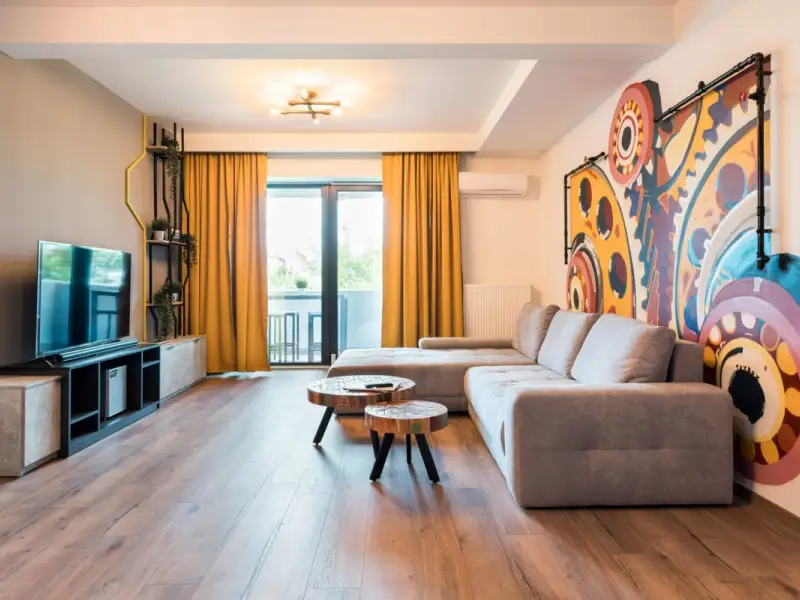 Amenajare in stil industrial pentru un apartament de 100 mp din Bucuresti