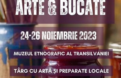 În perioada 24-26 noiembrie 2023, are loc târgul „Arte și Bucate – târg de cadouri și preparate gourment”