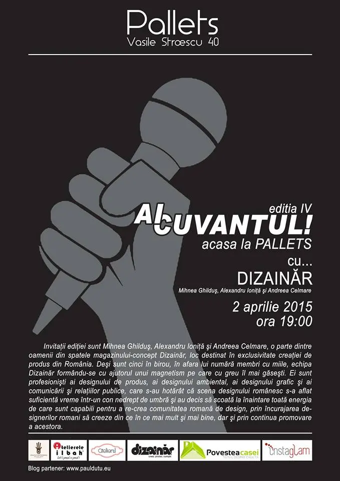 Ai cuvantul!, un eveniment marca Pallets