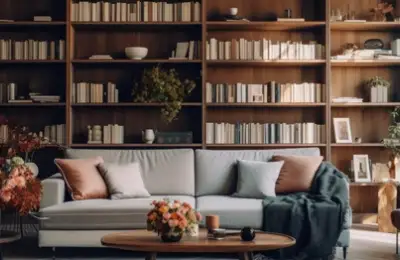 Grand Libraries in a Spacious Living Room: 10 Bold Ideas for Designing a Library in Your Living Space