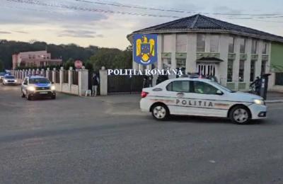 Acțiune de amploare a polițiștilor, miercuri dimineață, în municipiul Câmpia Turzii și localitățile adiacente