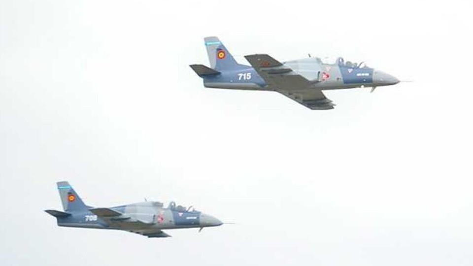 Ministerului Apărării a primit cinci avioane IAR-99 SM modernizate la Fabrica de Avioane Craiova
