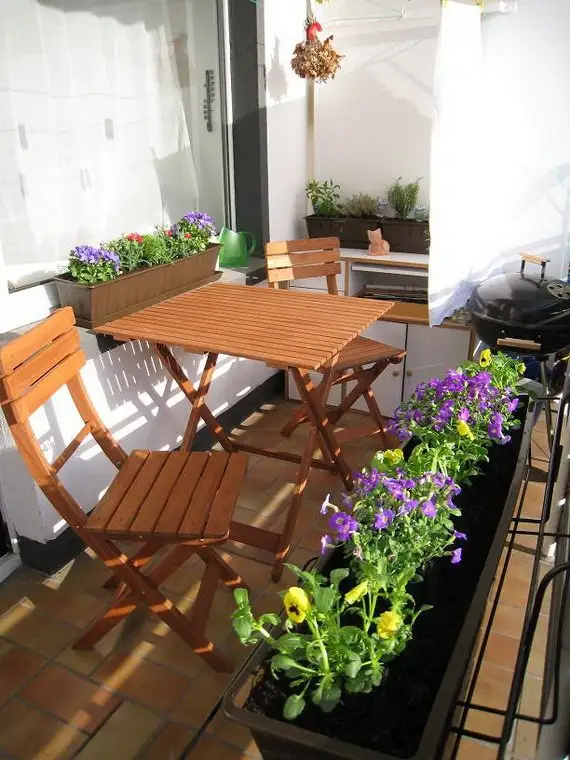 Noi idei pentru a amenaja un balcon de apartament