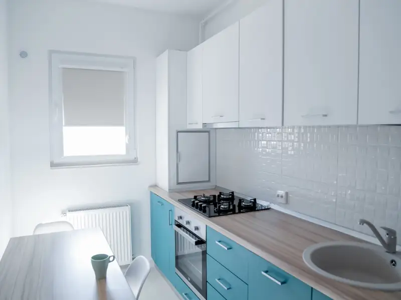 Garsoniera cu amenajare adaptata spatiului mic