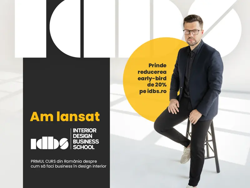 Arhitectul Victor Grosu lansează Interior Design Business School: primul și singurul curs de business în design interior din România