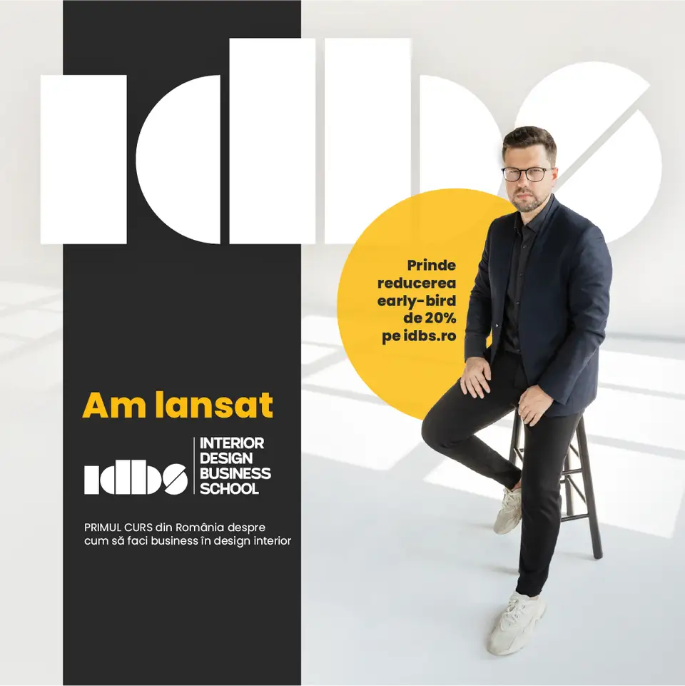Arhitectul Victor Grosu lansează Interior Design Business School: primul și singurul curs de business în design interior din România