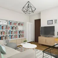 Apartament de 45 mp – o interpretare jucausa in stil scandinav