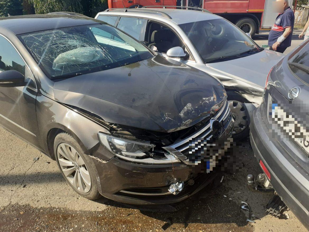 O tânără a ajuns la spital în urma unui accident rutier produs luni dimineață în Turda