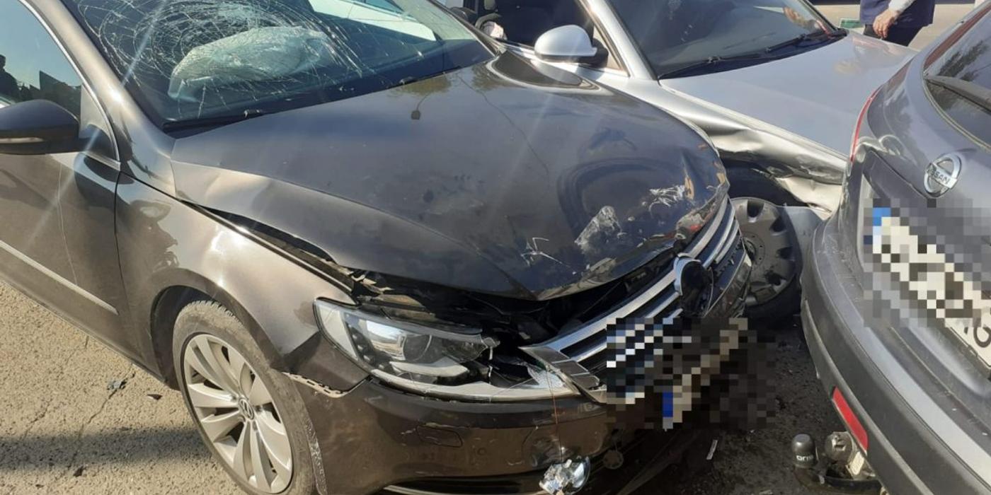 O tânără a ajuns la spital în urma unui accident rutier produs luni dimineață în Turda