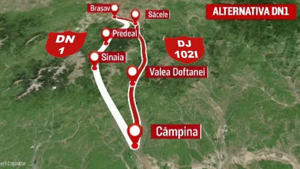 Alternativa la DN1, Valea Doftanei – Săcele: când va fi gata noul drum strategic