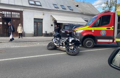 Accident de circulație, miercuri seara, pe strada Avram Iancu din Cluj-Napoca