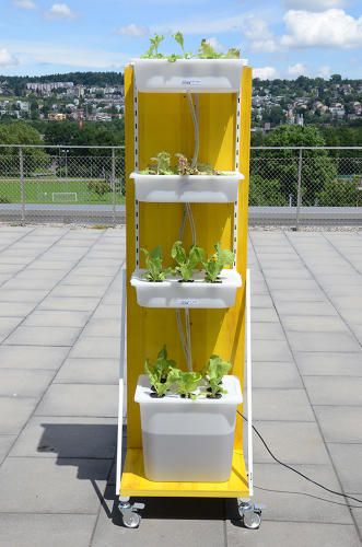 Mini-gradini de apartament construite din piese Ikea