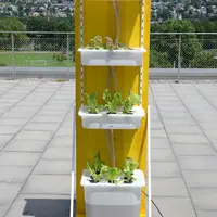 Mini-gradini de apartament construite din piese Ikea