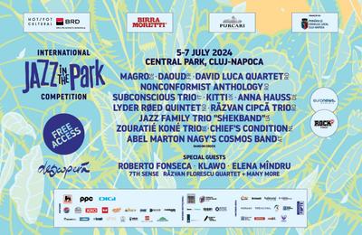 În perioada 5-7 iulie, în Parcul Central din Cluj-Napoca are loc cea de-a șaptea ediție a Jazz in the Park Competition