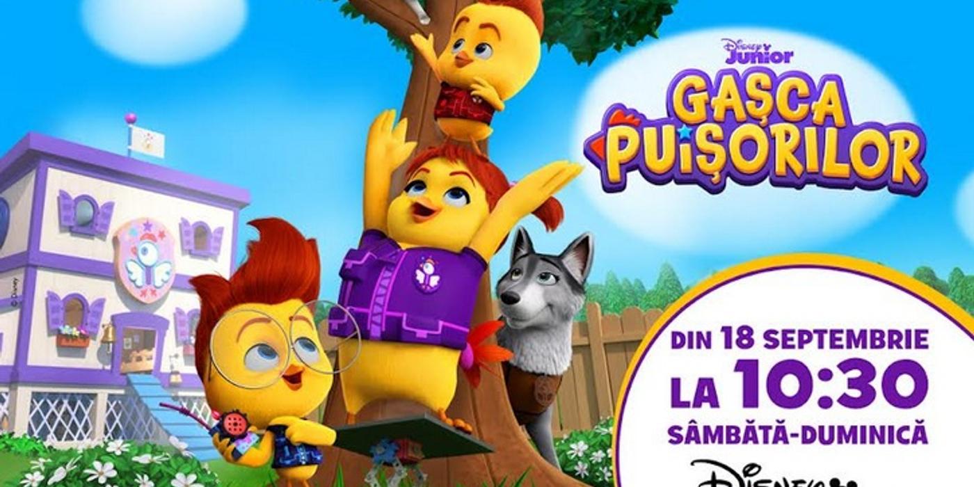 În prima luna de toamnă, cei mici sunt aşteptaţi pe Disney Junior