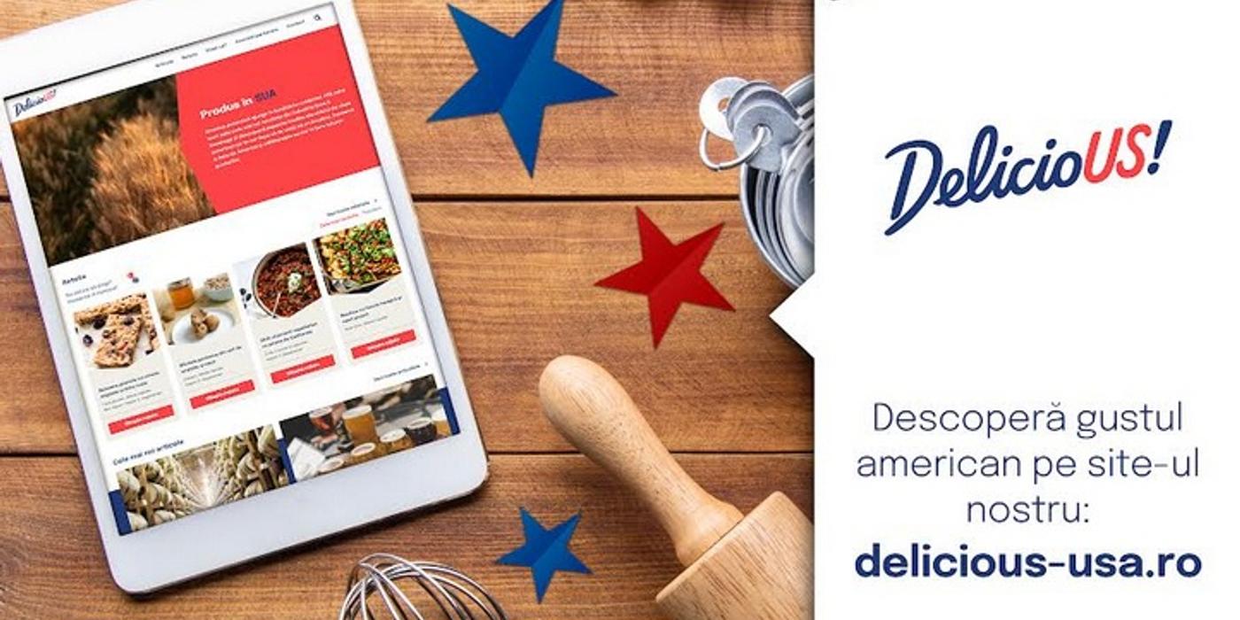 DelicioUS! este noua platformă ce aduce gustul Americii autentice în bucătărie