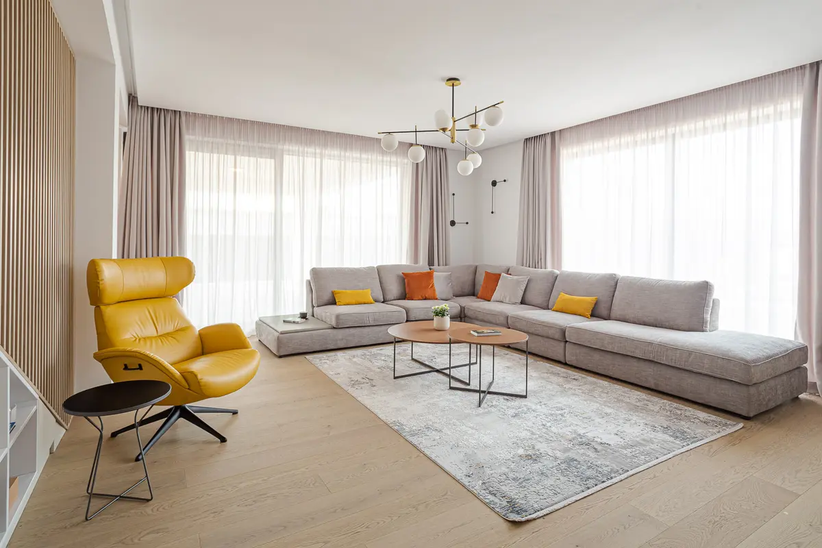 Amenajare moderna cu accente boeme pentru o casa de 188 mp