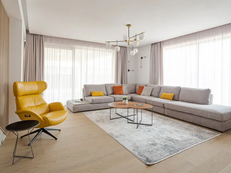 Amenajare moderna cu accente boeme pentru o casa de 188 mp