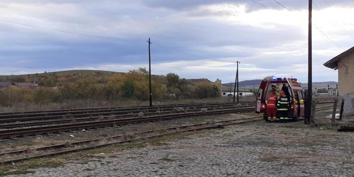 Accident feroviar în apropierea Gării din Huedin