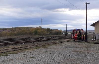 Accident feroviar în apropierea Gării din Huedin