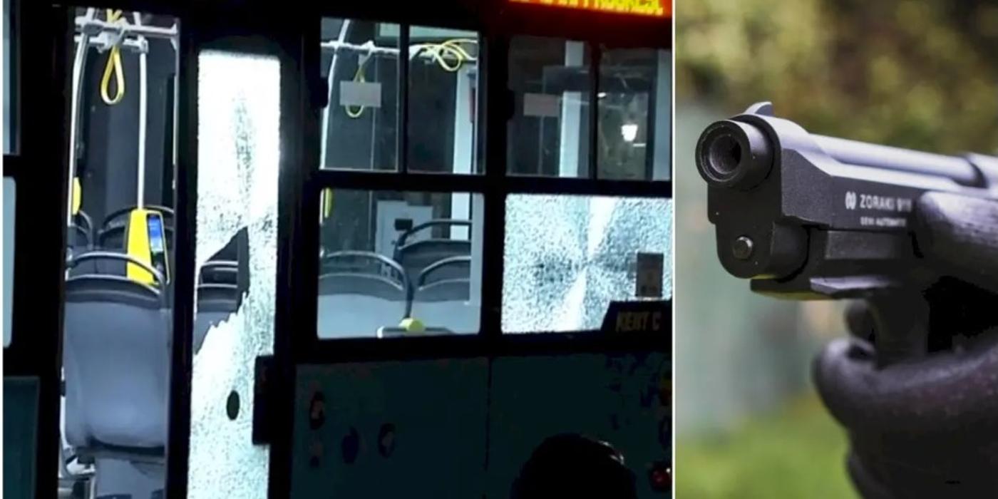 Incident grav, sâmbătă seară, în Capitală. Un bărbat a tras cu un pistol airsoft în geamurile unui autobuz STB