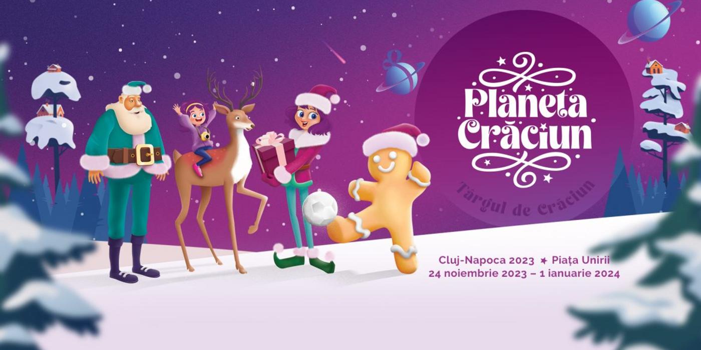 Târgul de Crăciun din Cluj-Napoca se deschide oficial astăzi, 24 noiembrie