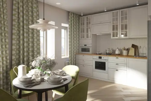 Propunere de amenajare intr-un apartament de 60 mp