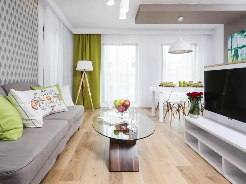 Design modern si luminos pentru un apartament de 2 camere si 50 mp