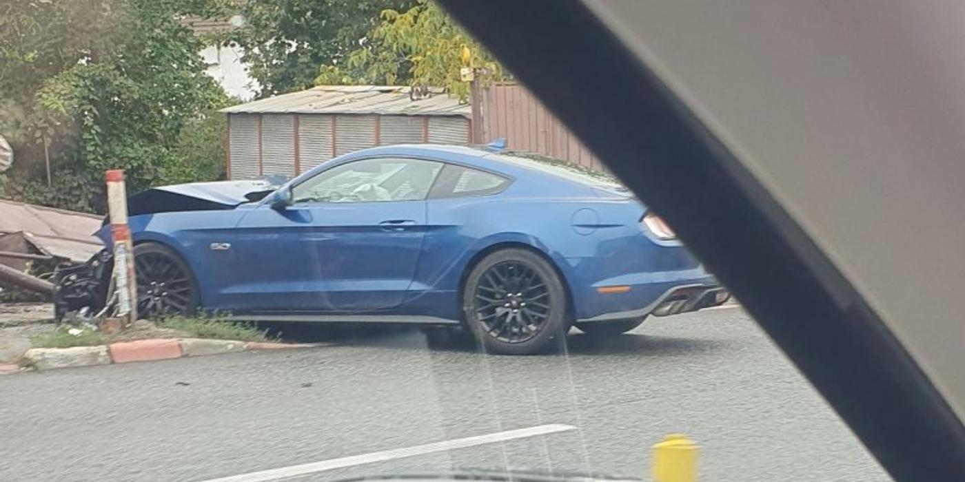 Accident rutier, luni dimineață, pe o stradă din Cluj-Napoca