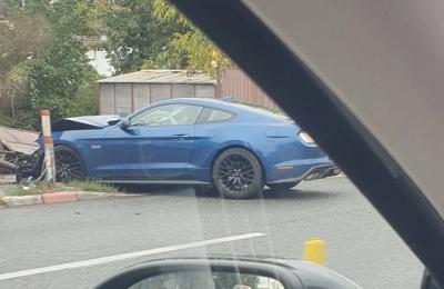 Accident rutier, luni dimineață, pe o stradă din Cluj-Napoca