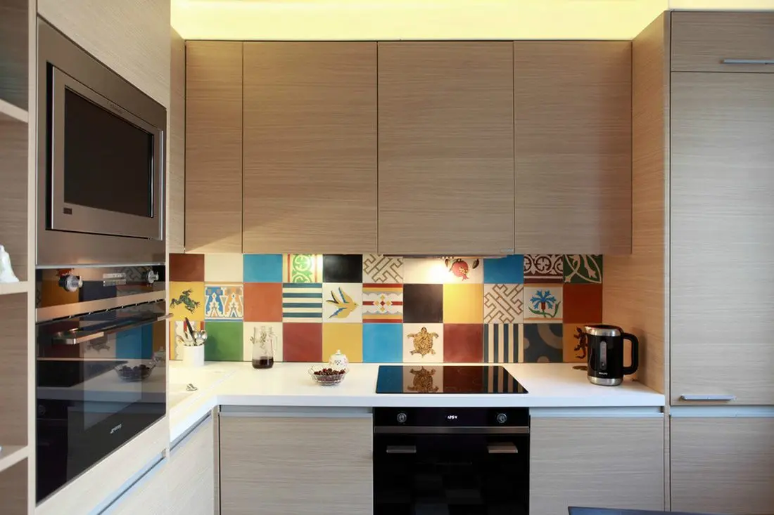 Design modern pentru o bucatarie de 10 metri patrati