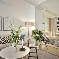 Un apartament de 35 mp eleganta in stil scandinav