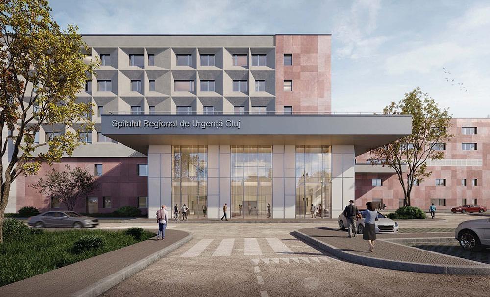 Ubitech Construcții SRL realiza primele lucrări de construcție ale Spitalului Regional de Urgență Cluj
