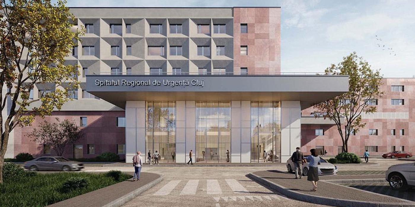 Ubitech Construcții SRL realiza primele lucrări de construcție ale Spitalului Regional de Urgență Cluj