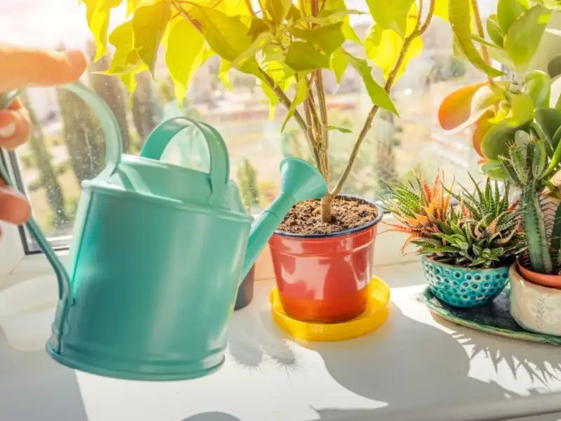 Apa oxigenată, aliatul plantelor de apartament și al grădinii tale