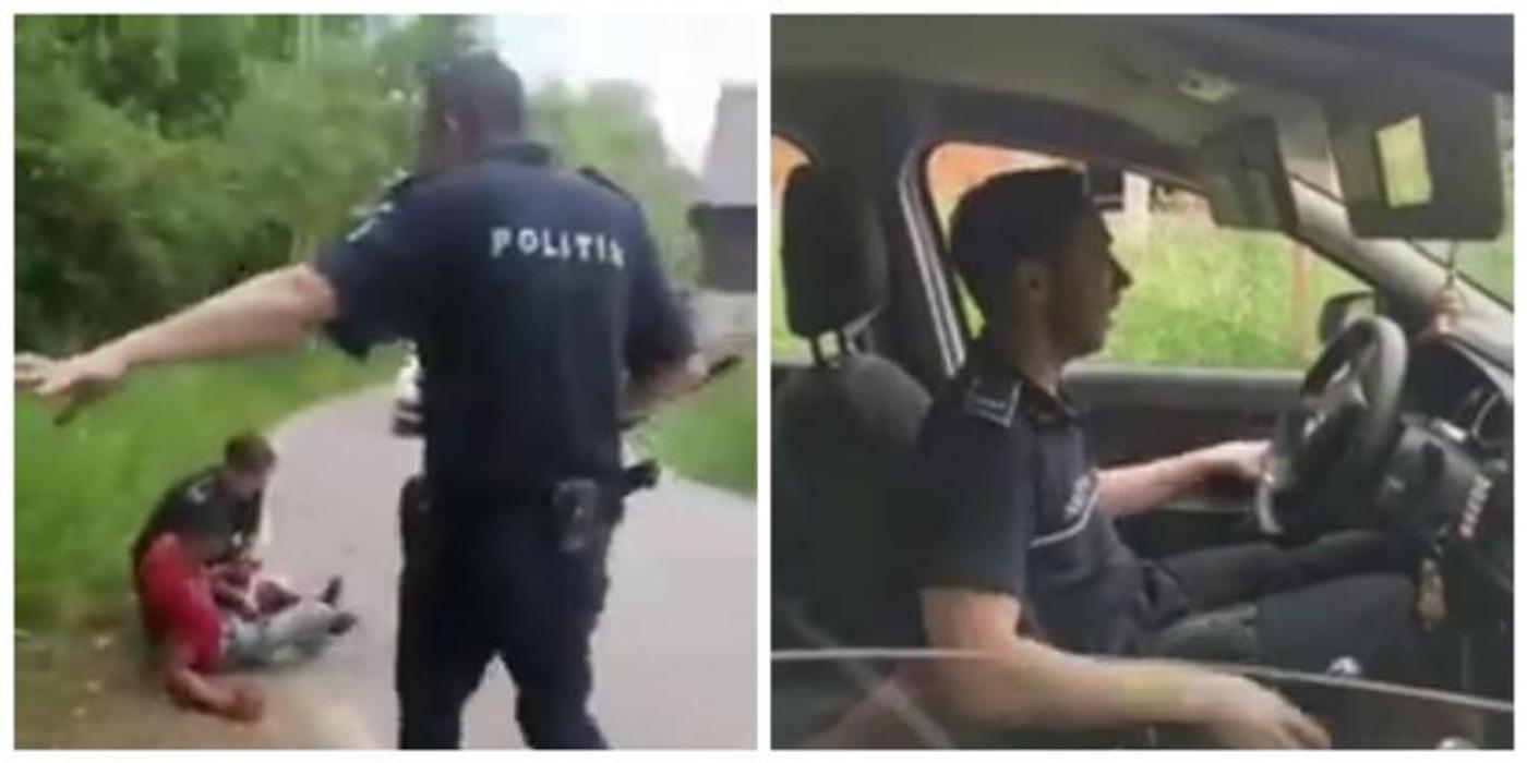 Duminică, 4 iunie, un tânăr a fost împușcat în picior de poliţiştii de la Huedin