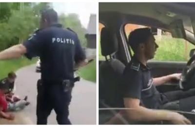 Duminică, 4 iunie, un tânăr a fost împușcat în picior de poliţiştii de la Huedin