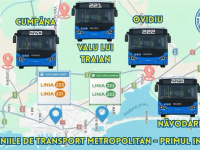 Transportul public din Constanța trece granițele municipiului. 4 linii metropolitane noi de la 1 noiembrie, bilet unic de 5 lei și gratuități pentru pensionari