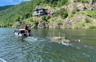 În perioada 7-9 iulie 2023 a avut loc o amplă acțiune de igienizare a lacului Tarnița