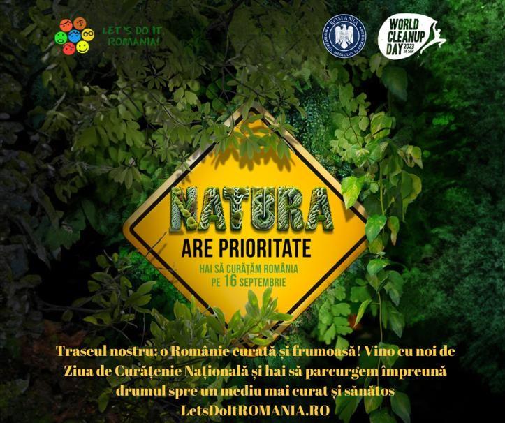 Consiliul Județean Cluj invită doritorii să ia parte în data de 16 septembrie la Ziua de Curățenie Națională