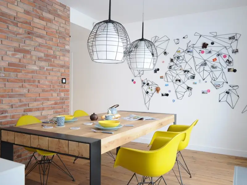 Amenajare apartament tipare ludice si culori intense