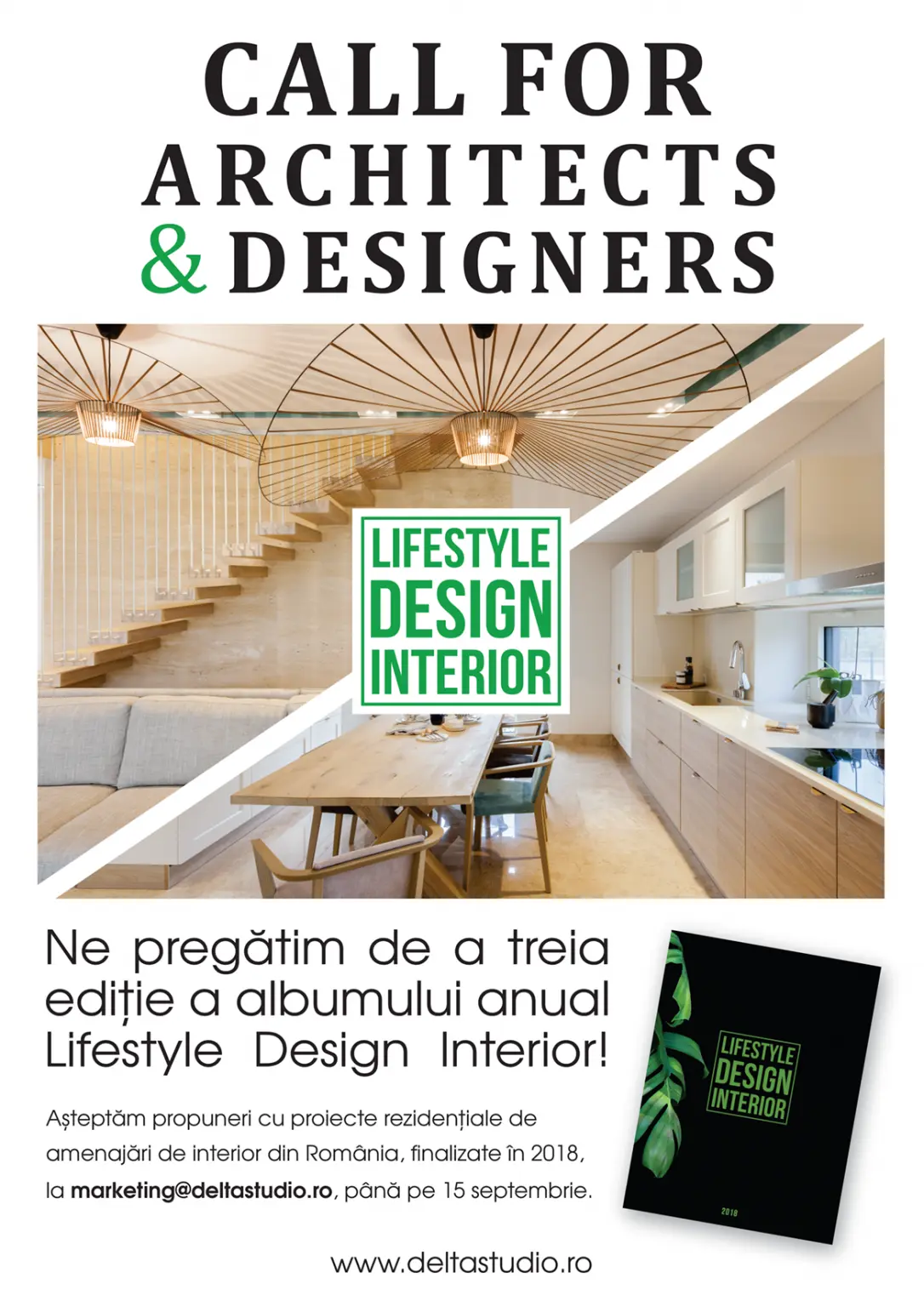 Delta Studio pregateste a treia editie a albumului Lifestyle Design Interior