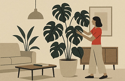 Accente tropicale în interioare moderne urbana