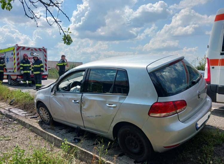 Accident rutier, petrecut pe raza localității Fundătura, județul Cluj