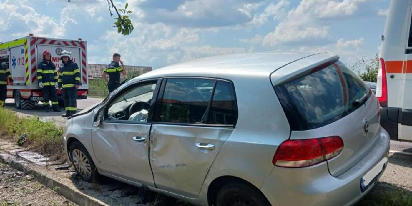 Accident rutier, petrecut pe raza localității Fundătura, județul Cluj